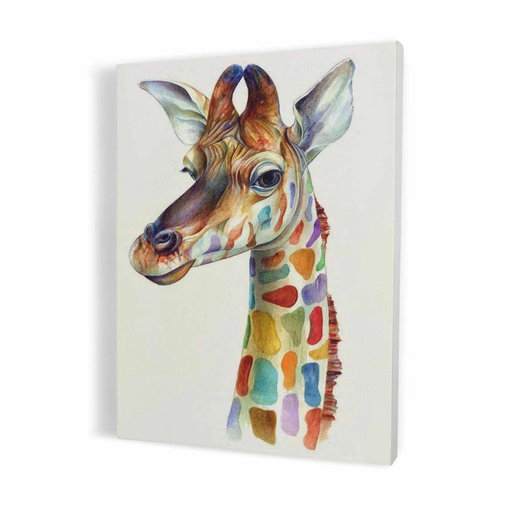 Giraffe Gekleurd - Schilderen op Nummer