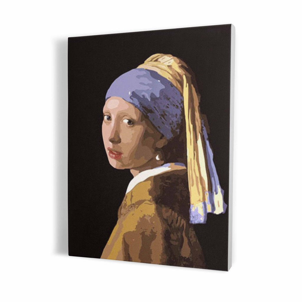 Meisje met de Parel - Johannes Vermeer - Schilderen op Nummer