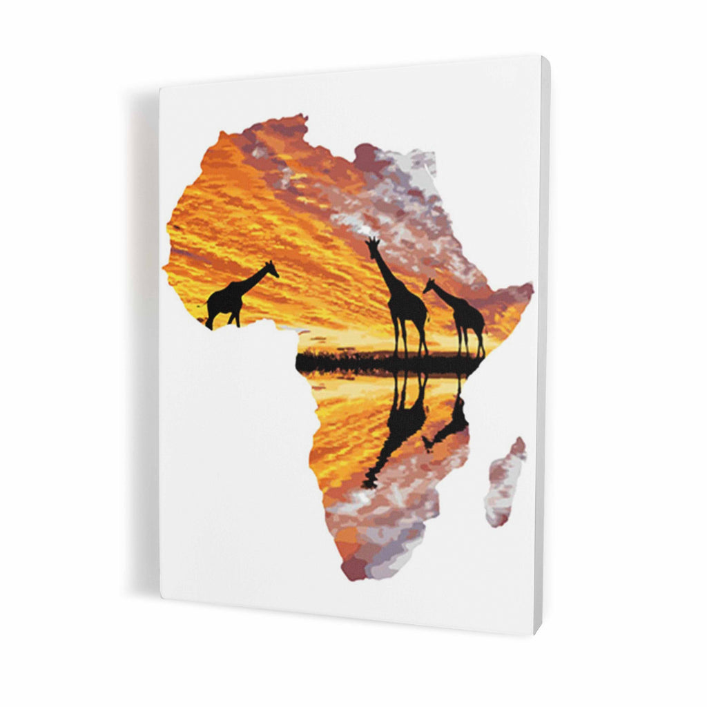 Afrika - Schilderen op Nummer